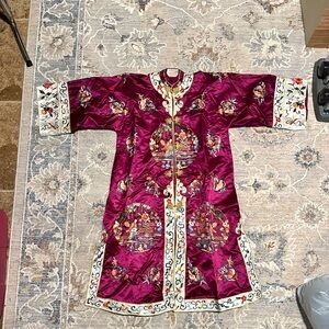 Vintage Chinese Silk Robe